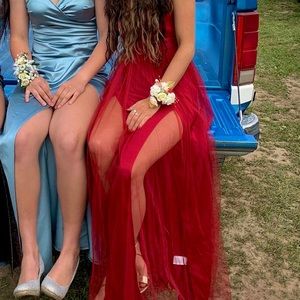 prom dress only worn once!